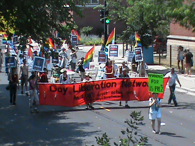 Bradley Manning Contingent -Chicago Pride Parade 2012