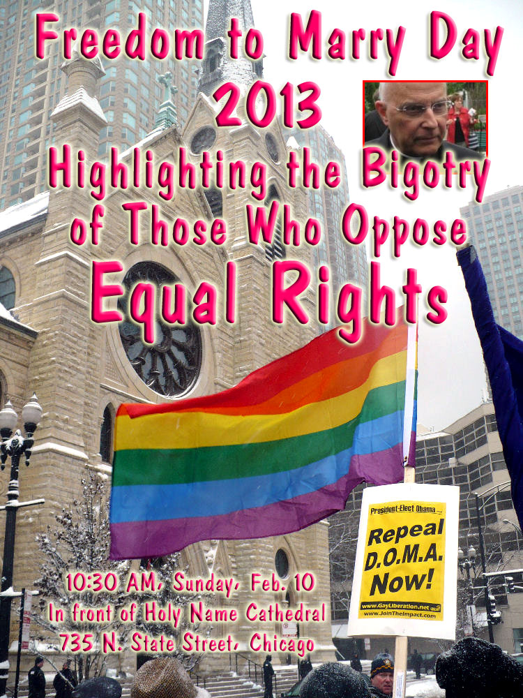 Freedom to Marry Day - Highlighting the Bigotry of Those Who Oppose Equal Rights facebook event link