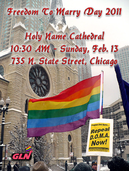 Freedom To Marry Day 2011 10:30 Sun, Feb 13 - 755 N State St