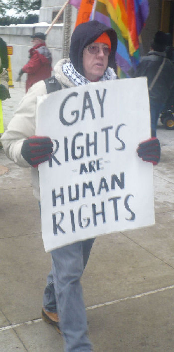 GAY RIGHTS ARE HUMAN RIGHTS