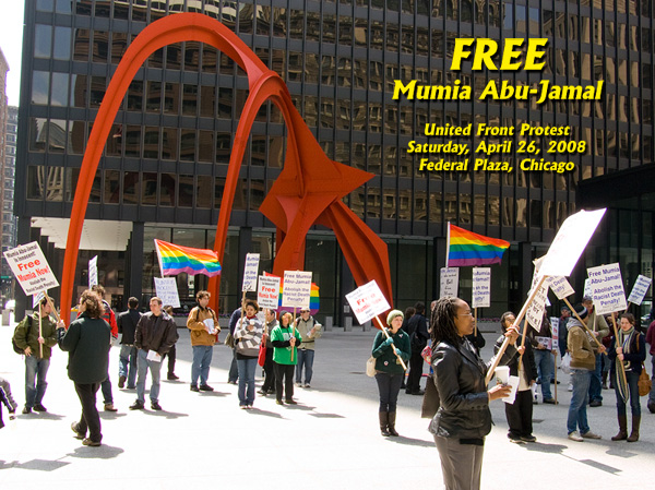 FREE Mumia Abu-Jamal United Front Protest Federal Plaza