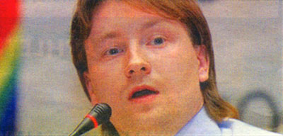Russian gay leader Nikolai Alexeyev