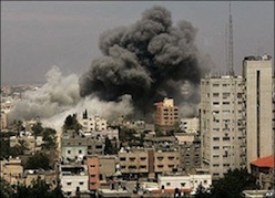 Horrific conditions in the densely populated Gaza Strip has been a source of international condemnation.