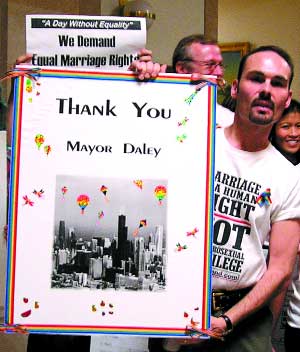 Thank You Mayor Daley for Gay Marriage Support!